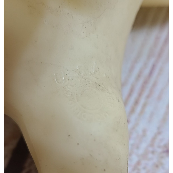 Vintage Breyer Alabaster Rearing Stallion Horse Fighting 12" Collectible USA - Picture 15 of 16